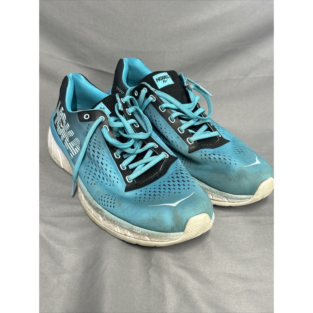 Hoka One One Shoes Womens Size 10.5 Cavu 1019282 BBLB Blue‎ Running Sneakers